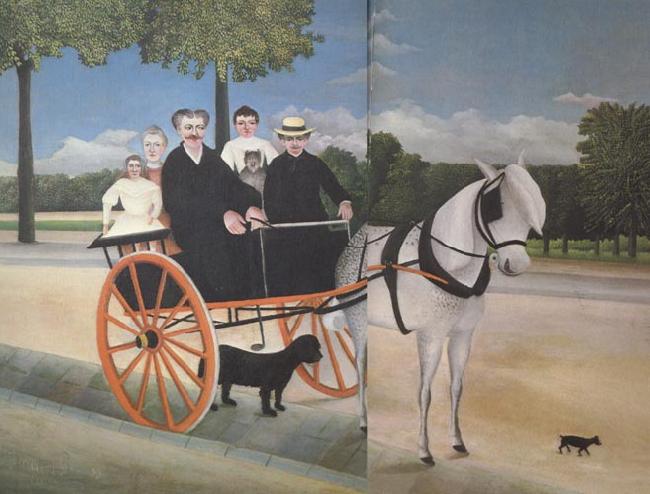 Henri Rousseau Old Juniet's Carriole Germany oil painting art